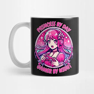 Princess by day Gamer by night Mug